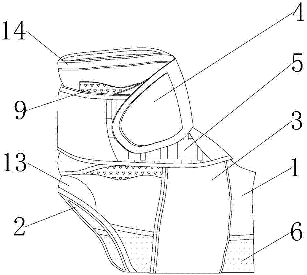 一种舞蹈训练用新型护具的制作方法