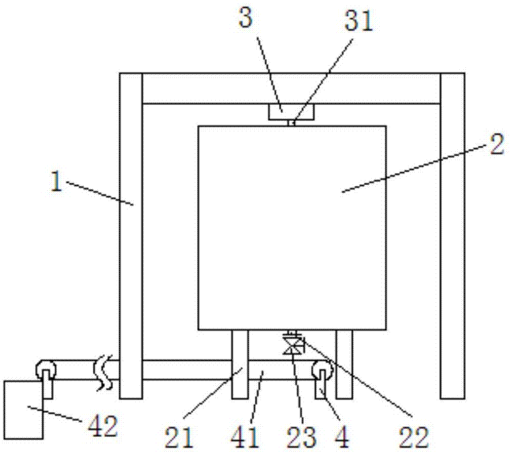 空心保温砖制砖搅拌装置的制作方法