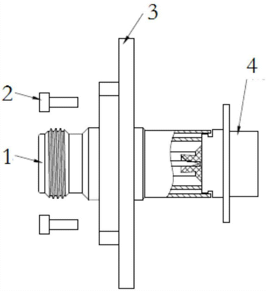 一种测试滤波器性能的射频转接器的制作方法