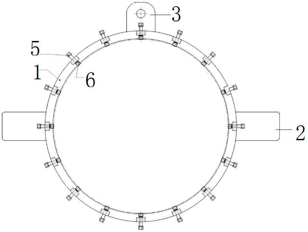 一种汽轮发电机转子护环拆除和装配工具的制作方法