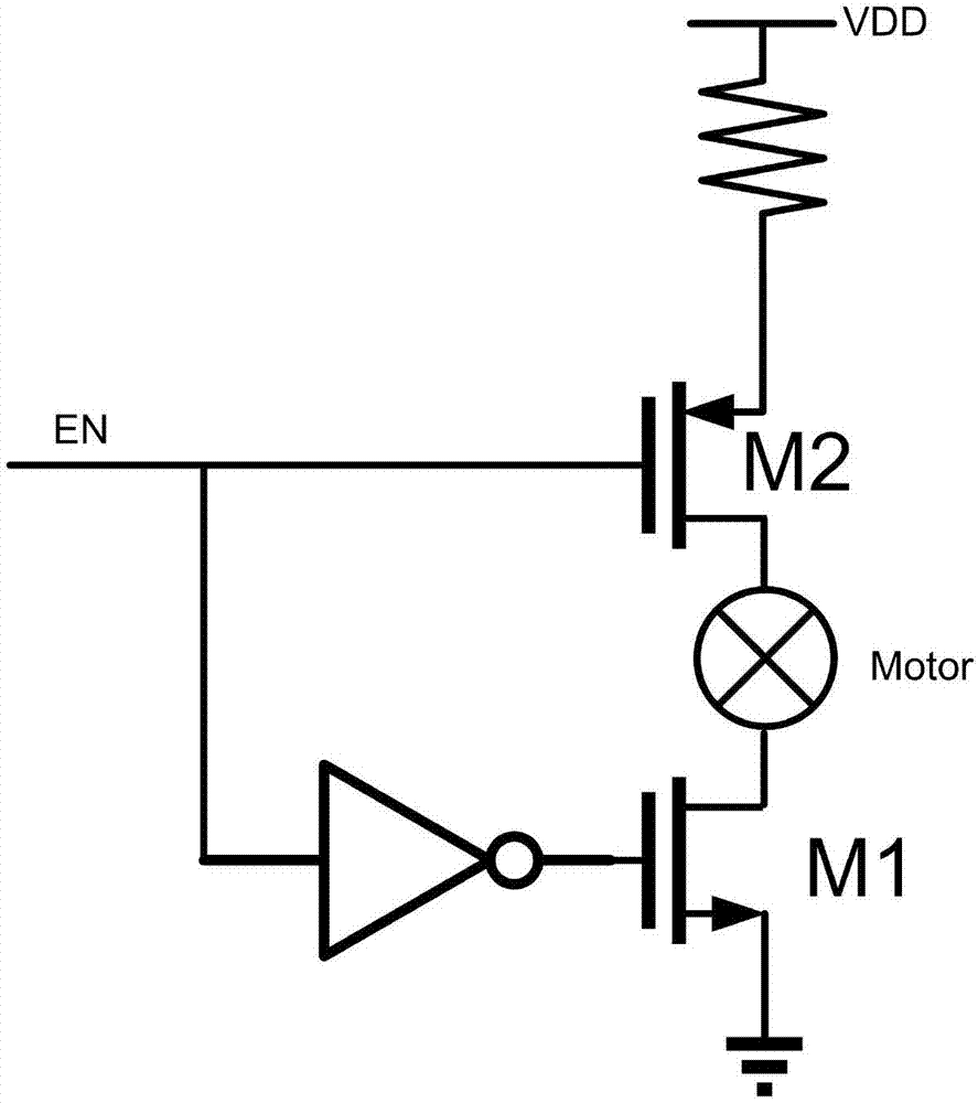 一种应用于电机的限流控制电路的制作方法