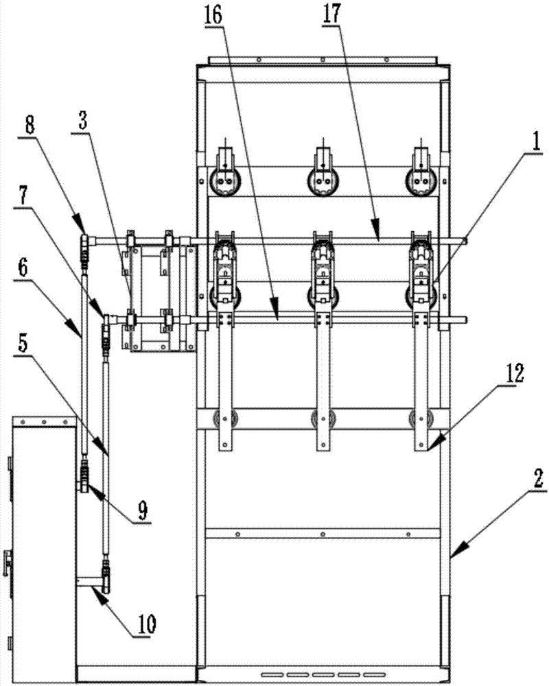 三极牵引整流变压器隔离接地系统的制作方法