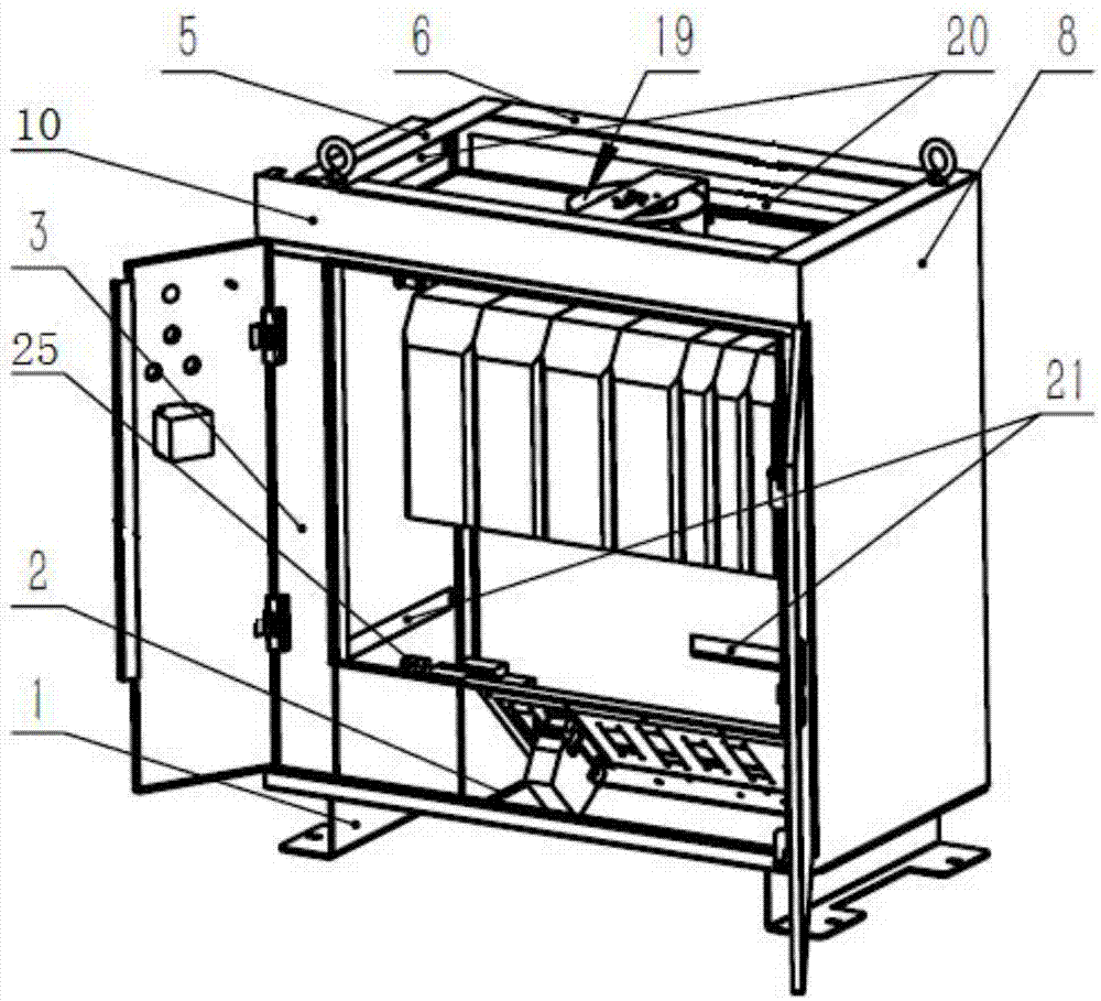 一种高密封性和高散热性的机器人控制柜的制作方法