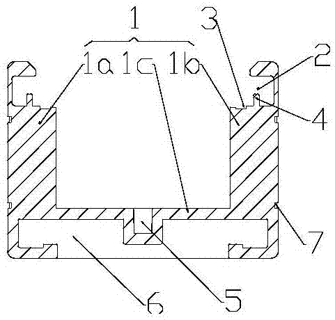 LED洗墙灯灯架的制作方法