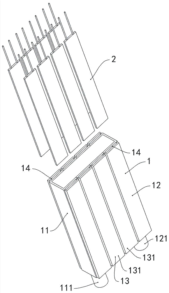 电采暖炉用半导体加热器的制作方法