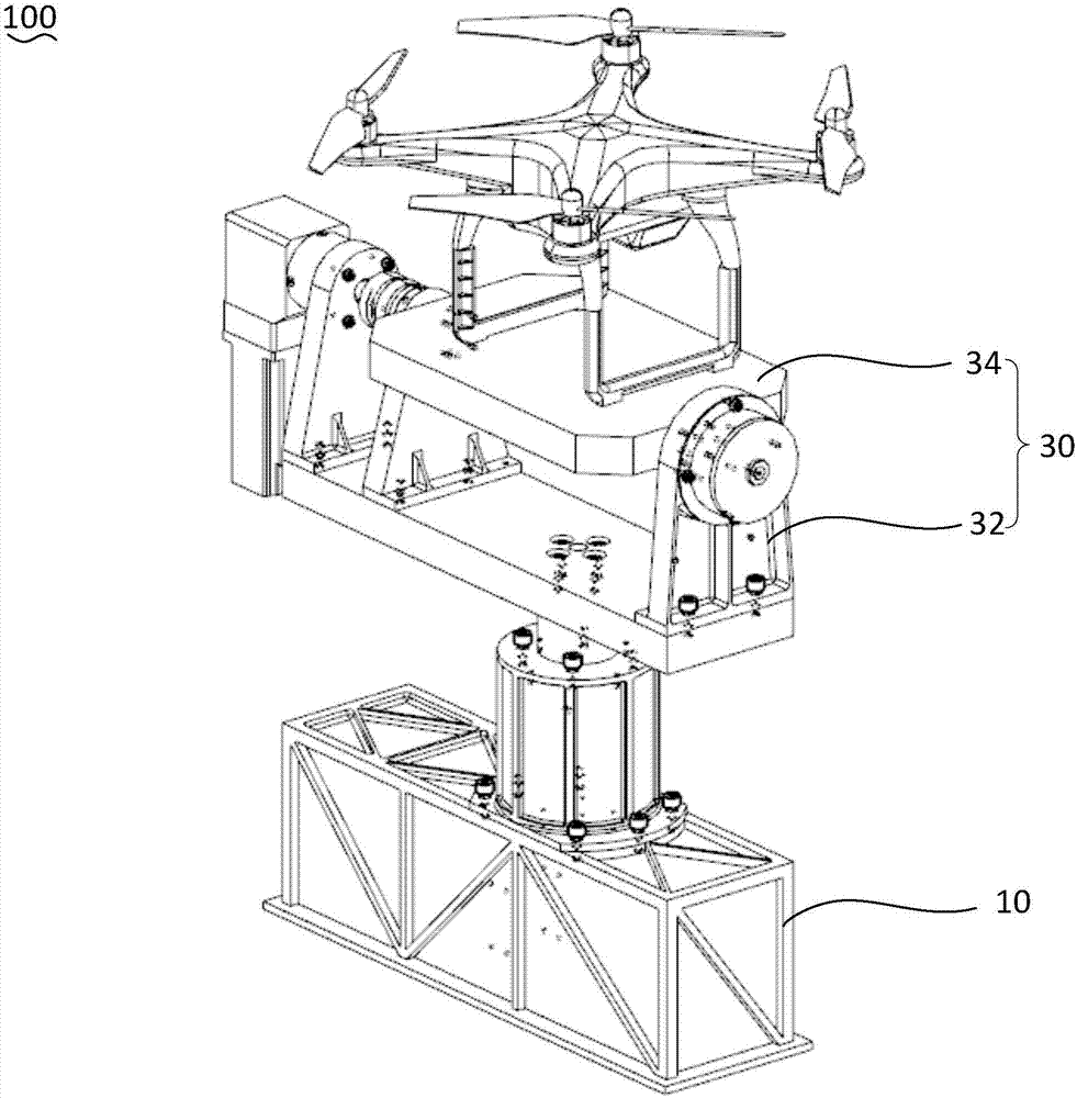 无人机飞行模拟装置及系统的制作方法