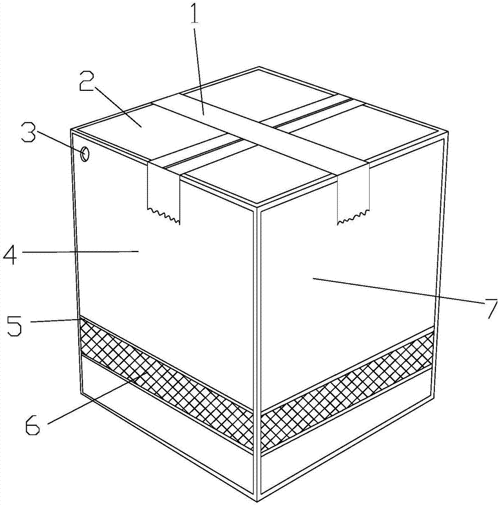 一种可降低内部震动的瓦楞纸箱的制作方法