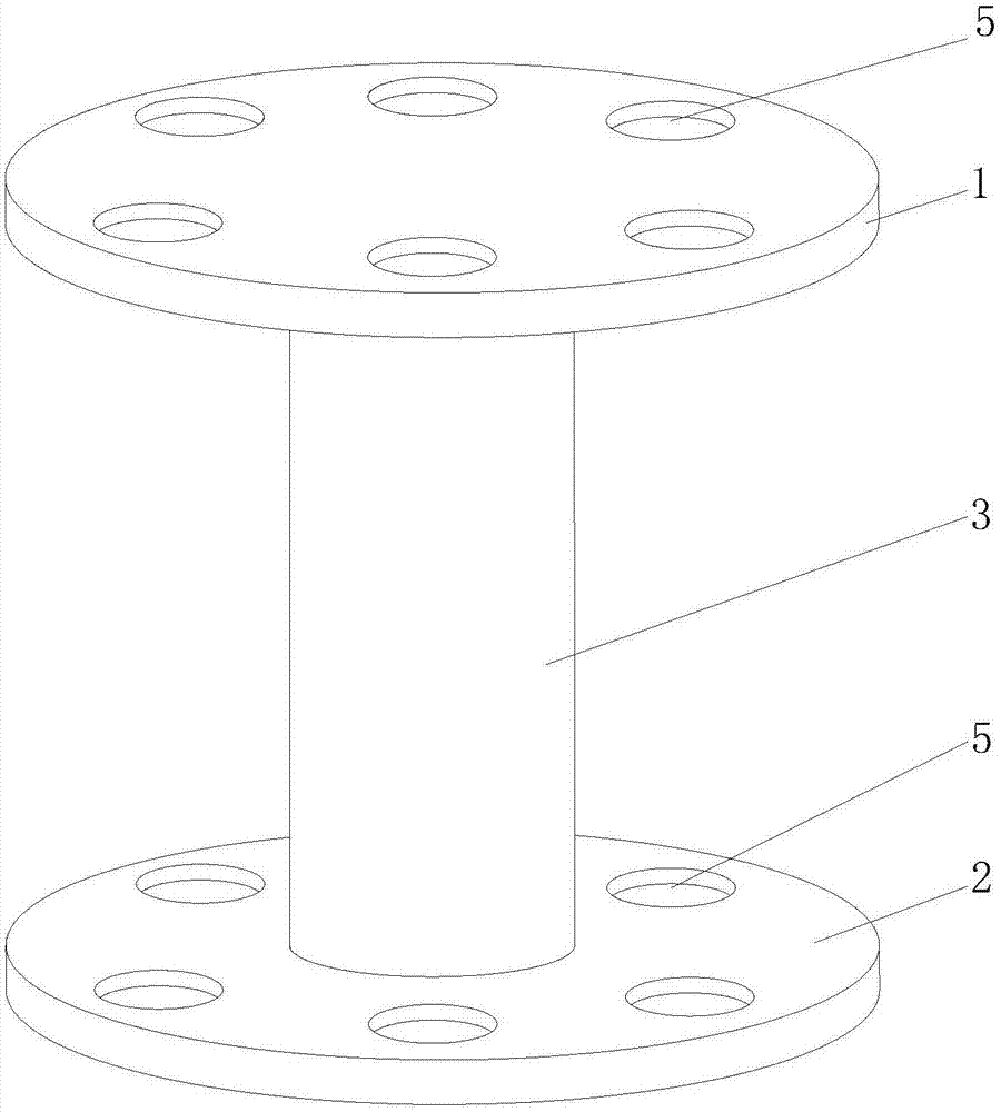 一种圆盘形的核酸提取用磁力架的制作方法