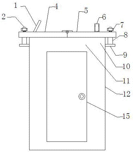 一种防臭环保移动厕所的制作方法