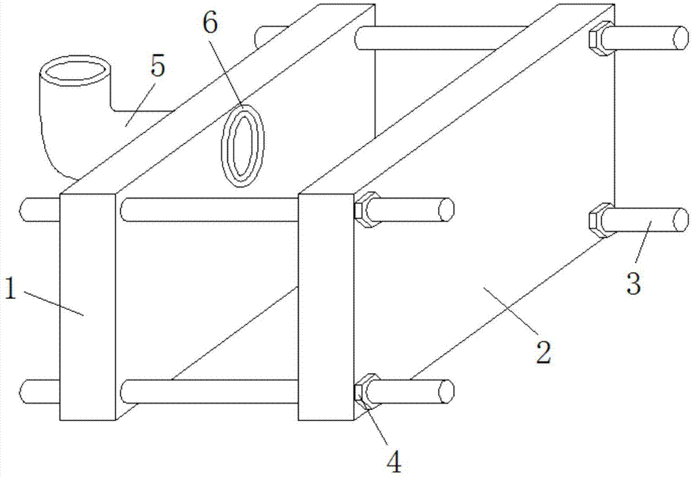 一种抗震防裂后砌墙体柔性连接浇筑模具的制作方法