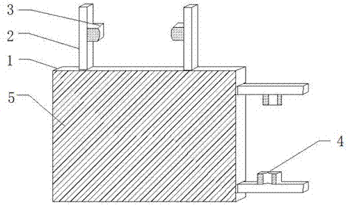 一种房屋建造过程中电梯井道的安全防护装置的制作方法