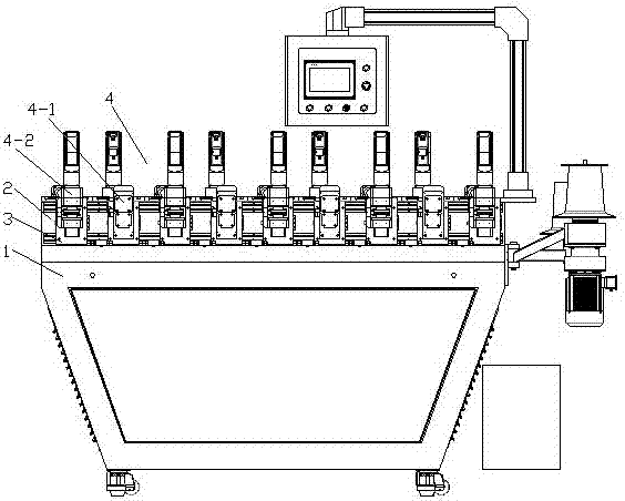 一种轧线机上的多道滚压生产线的制作方法