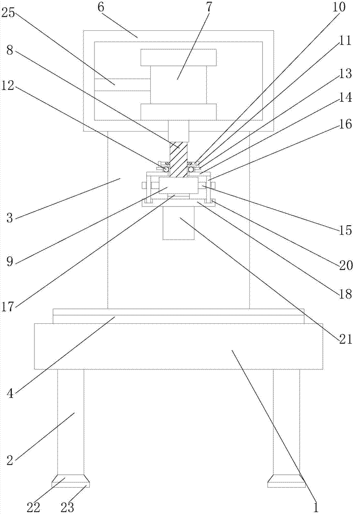 一种电缆桥架制造用数控冲床的制作方法