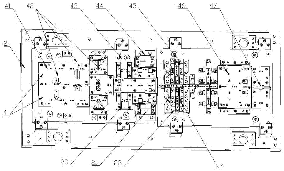 一种金属支架件的连续冲压模具的制作方法