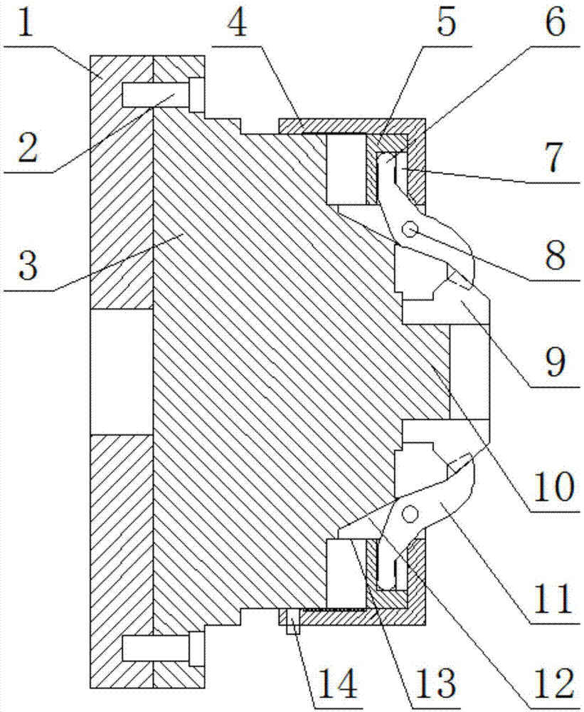 一种锥齿轮生产专用夹具的制作方法