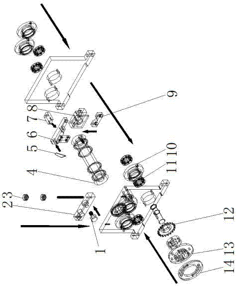 一种中切机构的制作方法