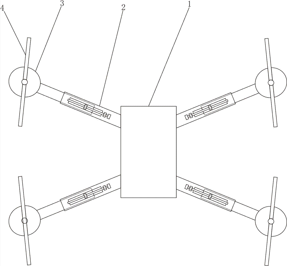 一种新型可调臂无人机的制作方法