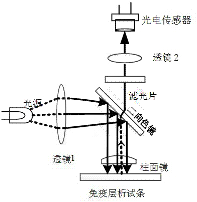 一种免疫层析检测系统及其背景识别方法与流程