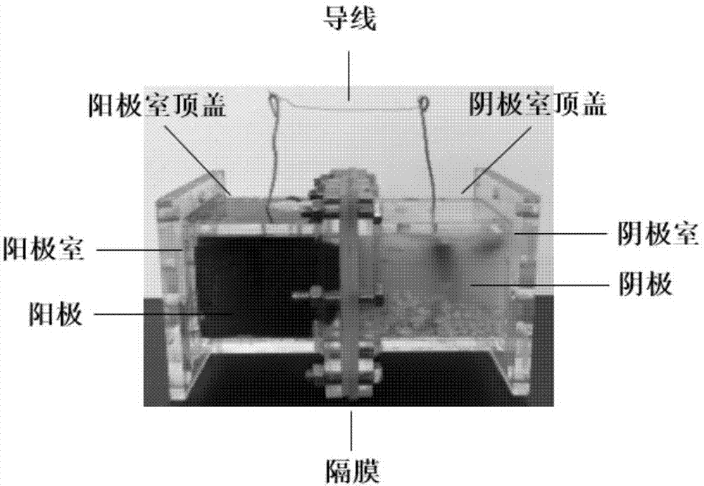 利用双室微生物燃料电池去除银锈的方法与流程