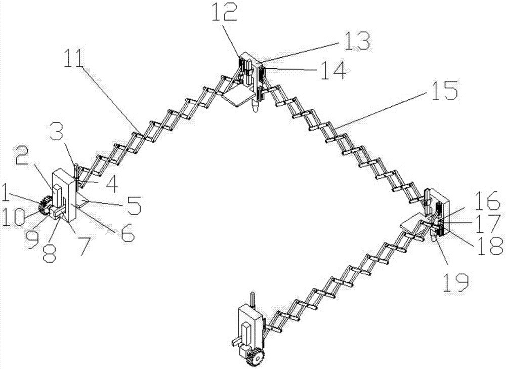 一种土工格室张拉装置及其工作步骤的制作方法