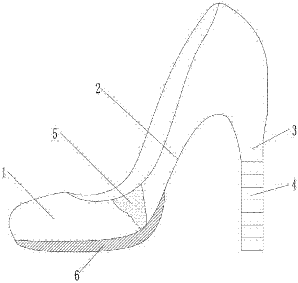 一种鞋跟高度可调式高跟鞋的制作方法