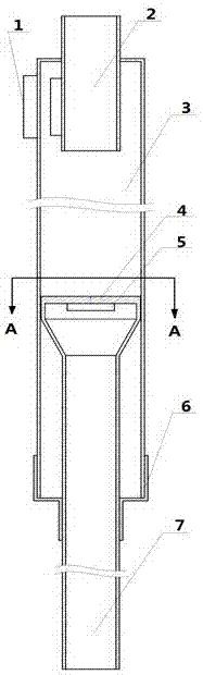 一种管柱式气液旋流分离器多长径比试验装置的制作方法