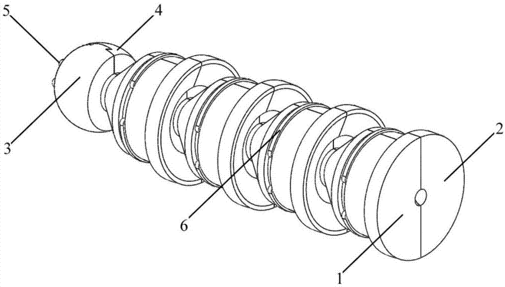 一种圆管弯曲用芯棒的弹性球窝连接体的制作方法