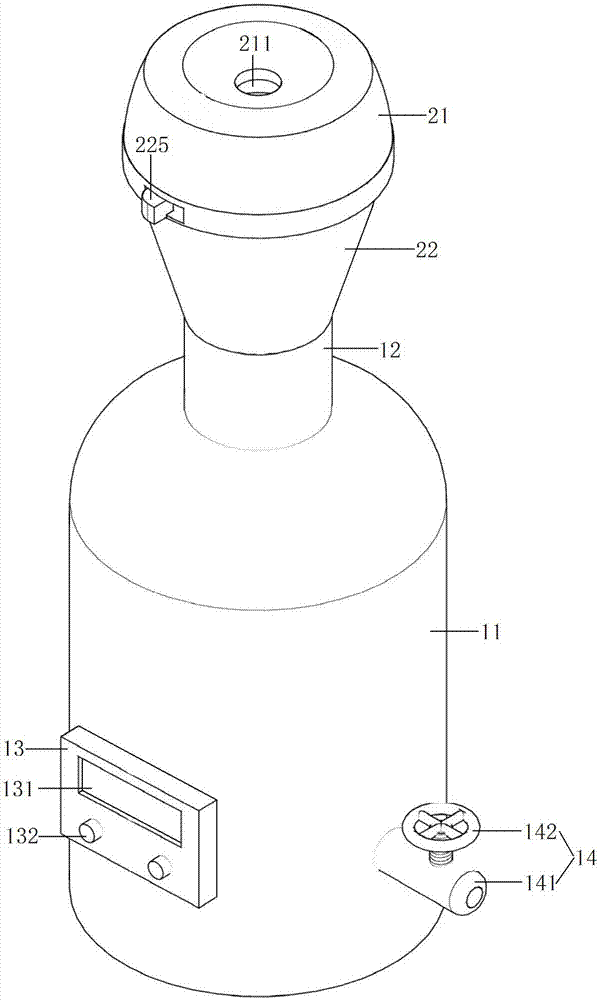 一种腹腔镜镜头恒温瓶的制作方法