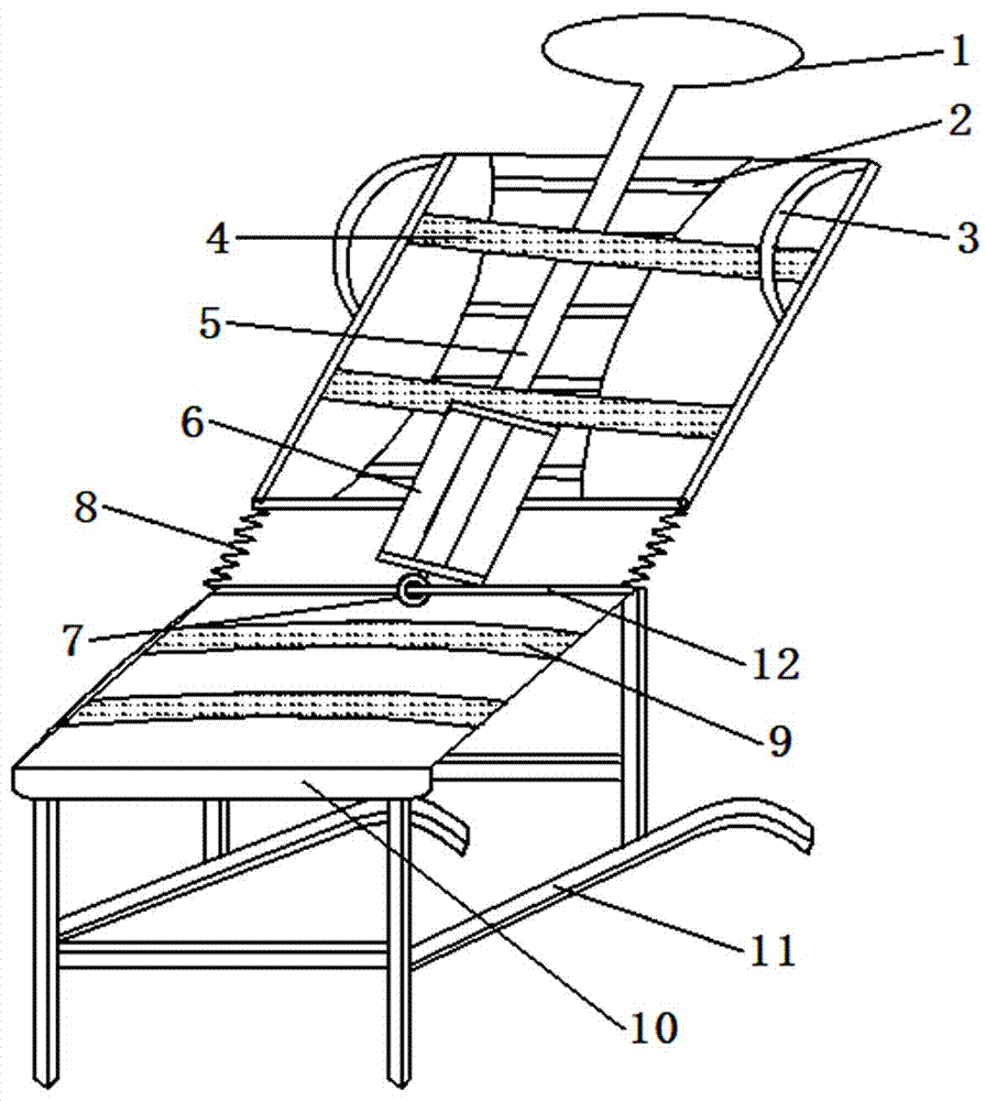 一种椅式腰椎复位器的制作方法