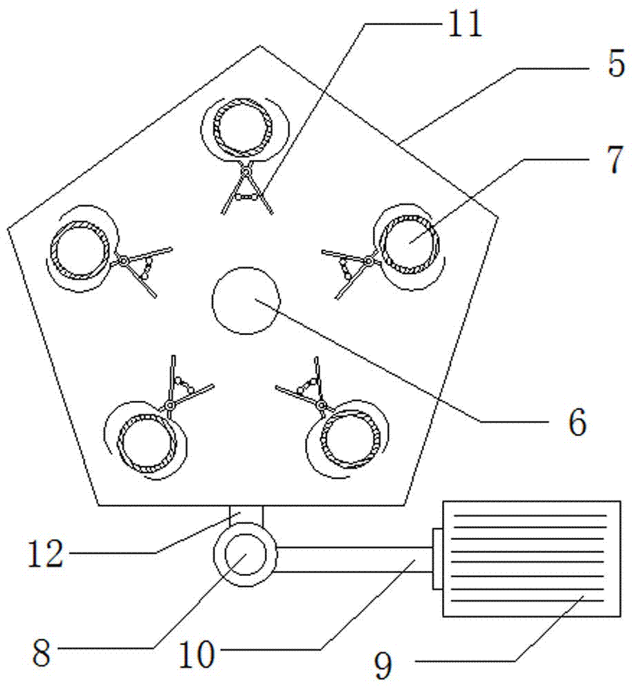 一种灯管加工用快速夹具的制作方法