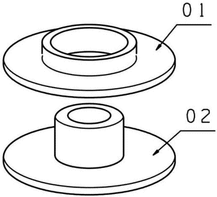一种用于硫化橡胶减震垫圈的橡胶模具自动开模机的制作方法