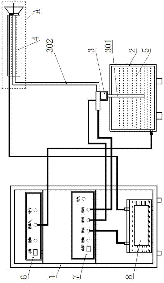 一种静电发生器外置式管道防腐喷涂装置的制作方法