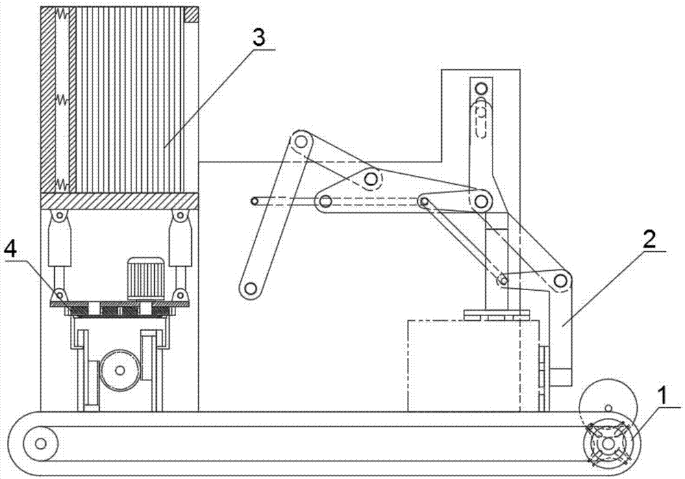 一种计算机出厂用包装箱自动折箱机的制作方法