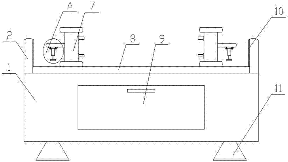 一种激光焊锡机用板材固定装置的制作方法