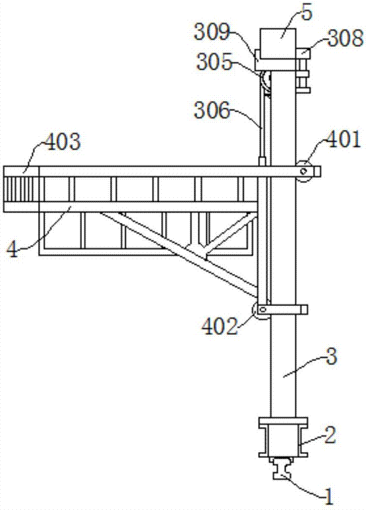 一种盾构机外壳焊接用升降架的制作方法