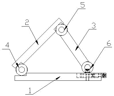 一种三点联动式结构的制作方法