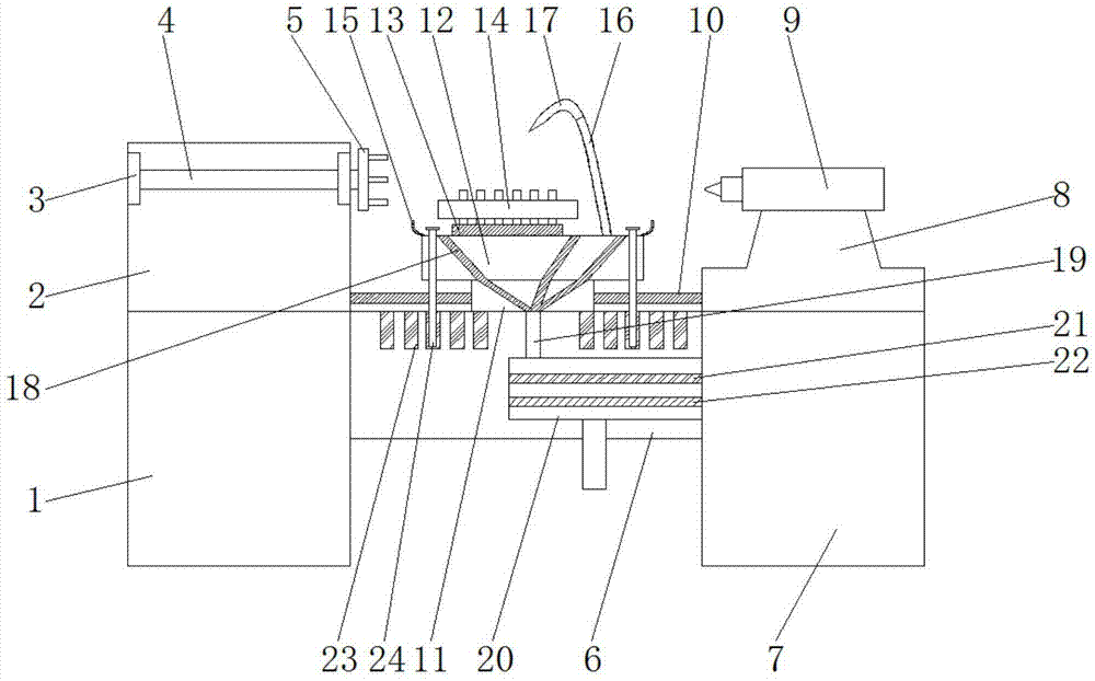 一种防偏移斜背式数控机床的制作方法