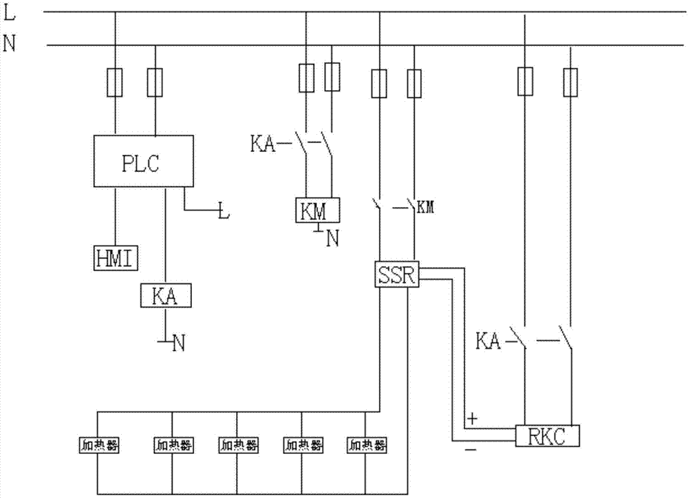 一种电缆塑料挤出机的电气控制系统的制作方法