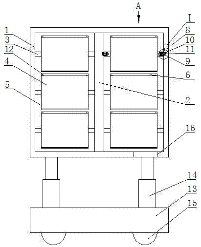 一种模块化英语翻译教学板的制作方法