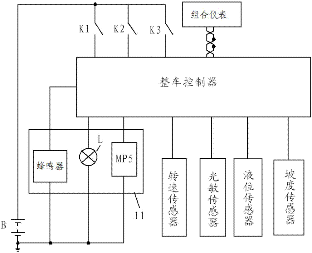 一种车辆加油安全报警系统的制作方法