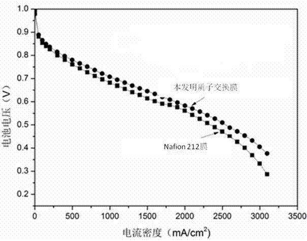 一种燃料电池用复合质子交换膜的制备方法与流程