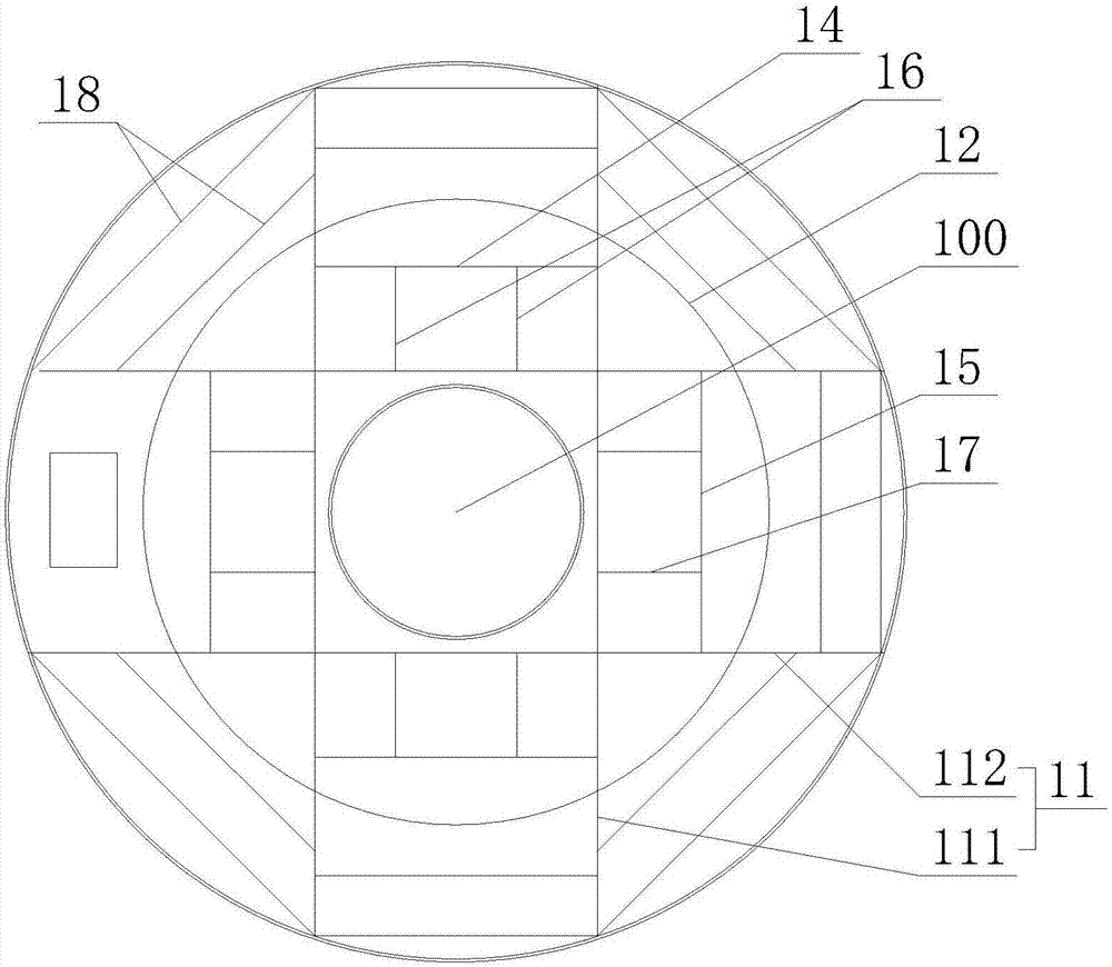 一种新型发电机下风洞盖板结构的制作方法