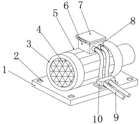 一种开式冷却水泵电机独立冷却系统的制作方法