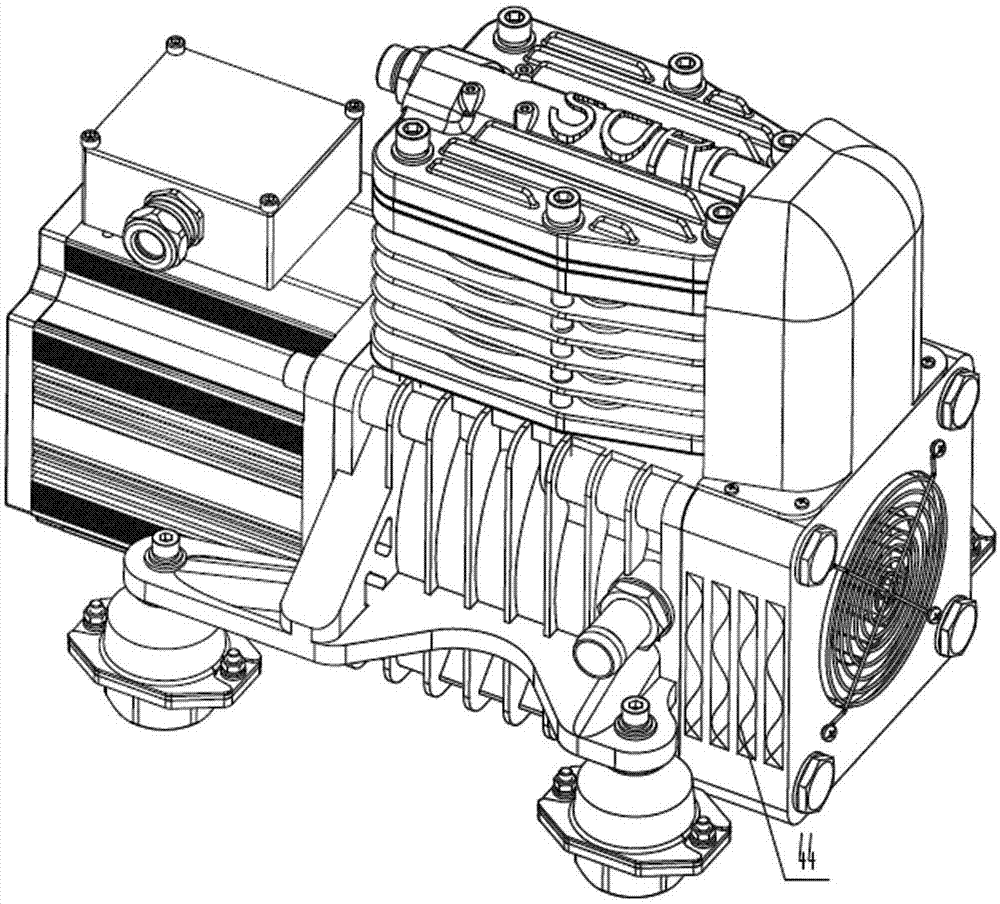 一种车载电驱动无油空气压缩机的制作方法