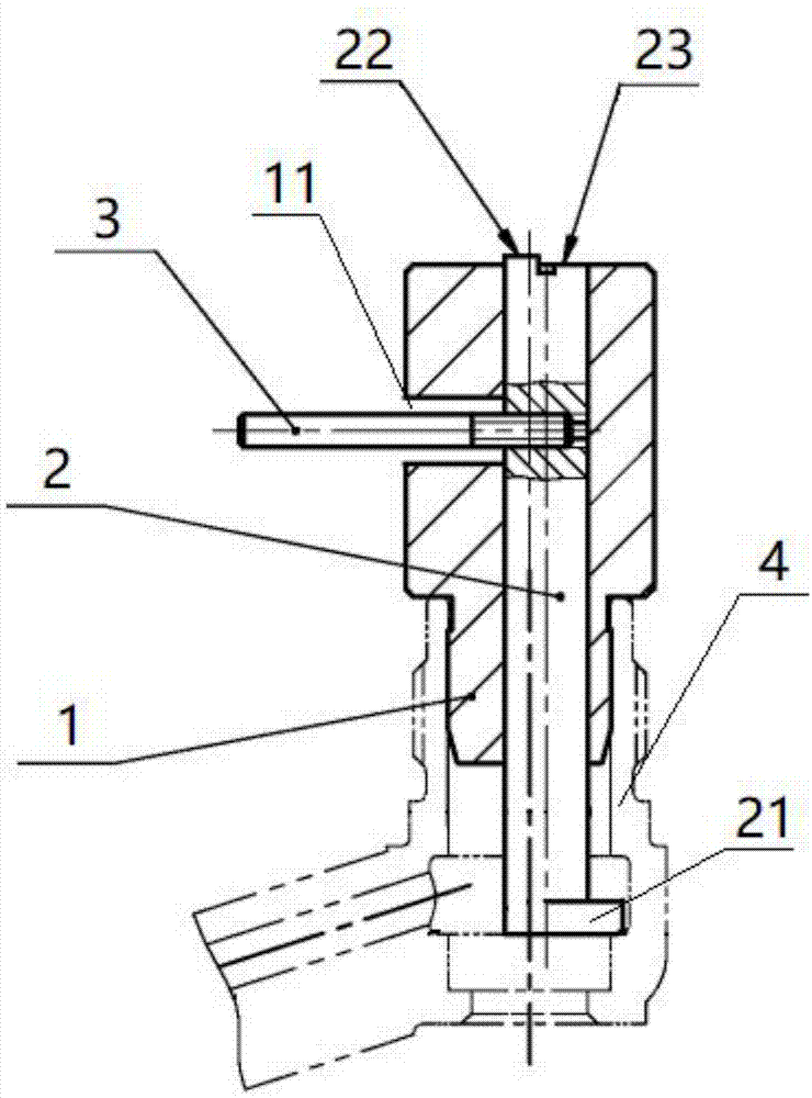 一种用于喷嘴壳体零件测量的环槽台阶指模规的制作方法