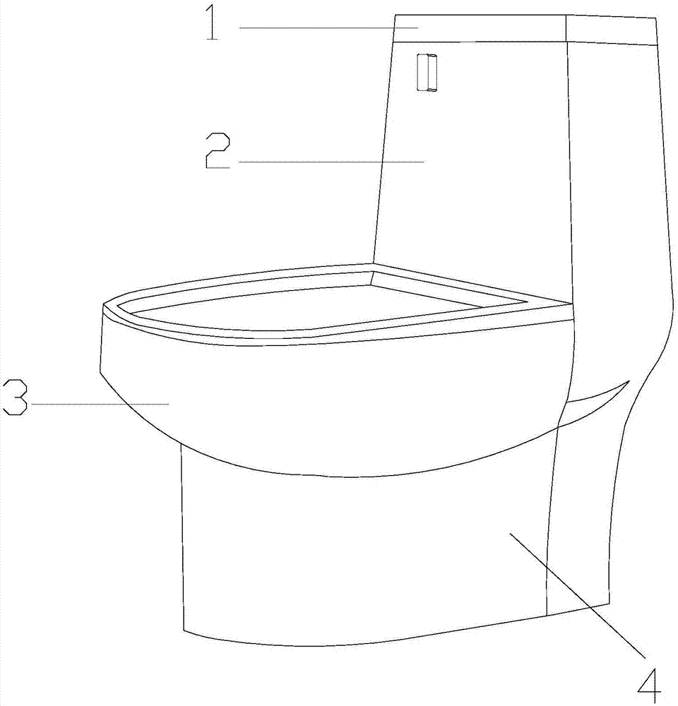 一种循环储水便器之顶针过滤式冲洗给水装置的制作方法
