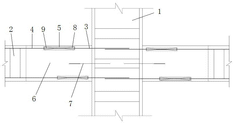 锚管连接装配式梁柱节点结构的制作方法