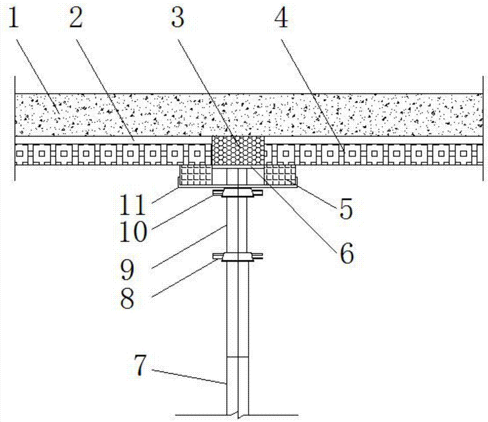 一种建筑工程模板早拆体系支撑装置的制作方法
