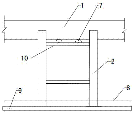 一种混凝土浇筑泵管支撑结构的制作方法