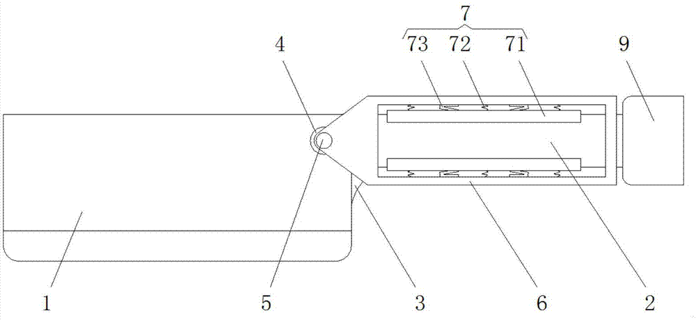 一种具有缓压功能的泥瓦刀的制作方法